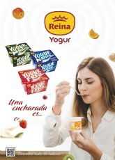 'Una cucharada es. .. Reina yogur”