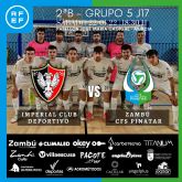 PREVIA: Imperial Club Deportivo FS  Zambú CFS Pinatar: derbi por el liderato en el Cagigal
