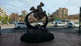 Murcia recibe la donaci�n de la escultura 'Loop State', del artista internacional Joaqu�n Ganga, con motivo del 1200 aniversario de la ciudad
