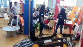 Los talleres infantiles del Cartagena Piensa siguen atrayendo a multitud de niños