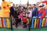 Las Lomas del Albujn tambin estrena parque infantil con Picachu y Bob Esponja