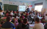 Continan los encuentros de Deporte y Nutricin en los centros educativos, CEIP Cuatro Santos