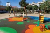 La Plaza de la Roca estrena nueva zona de juegos infantiles para los ms pequeños