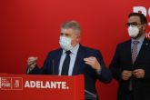 El PSOE exige al Gobierno regional que se posicione en contra de la moción de Vox en la que acusa al Ayuntamiento de Lorca de ejercer violencia institucional