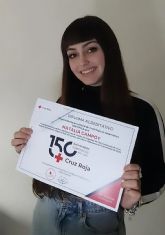 Natalia Campoy, ganadora del Concurso de Diseño del Logotipo del 150 aniversario de Cruz Roja en Salamanca