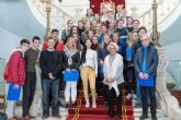 Alumnos noruegos visitan el Palacio Consistorial