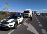 La Guardia Civil investiga a un camionero por sextuplicar la tasa de alcoholemia