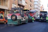 Continúan las actuaciones incluidas en el proyecto de remodelación de las calles Carretera de Lorca, Dr. Luis Prieto, Avd. Juan Carlos I e Iberia