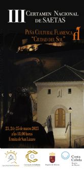 III Certamen Nacional de Saetas 'Ciudad de Sol'