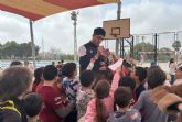 Alumnos de Salesianos y jugadores del Ceb disfrutan de una gran jornada de baloncesto