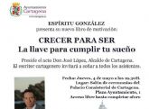 Espiritu Gonzalez presenta su nuevo libro de motivacion en el Palacio Consistorial