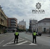 Actuaciones de la Policía Local de Alhama del 14 de marzo al 19 de abril de 2020