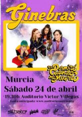 El Auditorio Vctor Villegas acoge esta semana el humor de Leo Harlem y el pop de Ginebras