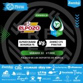 El Zambú CFS Pinatar afronta un duelo de alto voltaje ante ElPozo Ciudad de Murcia