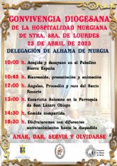 Jornada de Convivencia Diocesana de la Hospitalidad de Lourdes en Alhama: 23 de abril de 2023