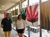 La Biblioteca de San Javier acoge la exposicin 'Sensaciones' con once acrlicos de gran formato de Maryflower