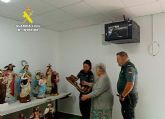 La Guardia Civil recupera ms de medio centenar de imgenes sacras, valoradas en cerca de 100.000 euros, robadas de cementerios de Murcia y Alicante