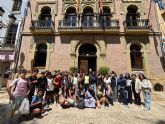 El Ayuntamiento de Águilas recibe a una delegación de estudiantes de Mayotte y alumnos Erasmus del IES Rey Carlos III