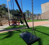 El Ayuntamiento de Blanca finaliza los arreglos del parque del Auditorio del barranco Trux