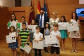 López Miras anima a los niños a trabajar por el futuro de la Región de Murcia
