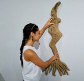 La obra de Noem Yepes llega a Bullas con la exposicin 'Ododua', incluida en el Plan de Espacios Expositivos