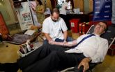 Ms de 130 personas muestran su solidaridad donando sangre en la jornada matinal deI Maratn de Murcia