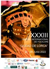 El XXXIII Festival Internacional de Folklore 'Ciudad de Lorca' se celebrar del 23 al 28 de junio, recuperando la presencialidad, y con la participacin de cinco grupos