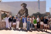 Los Daz, Los Corteses y Los Roses comienzan sus Fiestas de San Juan inaugurando el Rincn del Aljibe y el nuevo mural de cermica