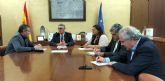 El presidente de la Confederaci�n Hidrogr�fica del Segura se re�ne con el consejero de Agricultura de la Regi�n de Murcia