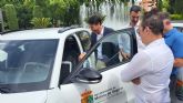 El Ayuntamiento de Molina de Segura presenta tres nuevos veh�culos el�ctricos para los servicios t�cnicos de la Concejal�a de V�a P�blica