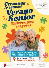 Lorca impulsa un verano activo para sus mayores con talleres de salud, tecnolog�a y convivencia