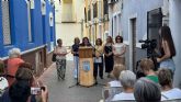 La Calle Entreplazas luce un nuevo sombraje artesanal tejido por mujeres de Bullas y La Copa