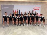 El Ayuntamiento de Murcia recibe a ElPozo Ciudad de Murcia por su ascenso a la Segunda Divisi�n de f�tbol sala