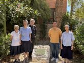 El Colegio Mar�a Inmaculada planta un olivo como homenaje al legado de las Hijas de la Caridad ante su despedida de �guilas
