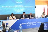 L�pez Miras muestra a la UE el potencial de Cartagena y Caetra en la industria de la defensa