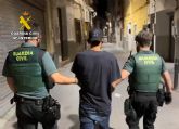 La Guardia Civil detiene a un experimentado delincuente por el robo en un colegio de Cieza