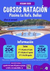 La Piscina Municipal de La Rafa abre sus puertas este s�bado e inicia las inscripciones para los cursos de nataci�n de verano