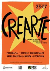 La Concejal�a de Juventud de Molina de Segura convoca la d�cima edici�n del Certamen de Creaci�n Art�stica Joven CREARTE 2026