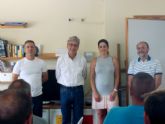 Los usuarios del centro de Betania, reciben los diplomas de los cursos de Formacin Ocupacional