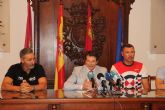 El Alcalde de Lorca recibe a las selecciones absolutas de España y Rusia