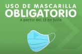 Desde el 13 de julio el uso de mascarillas en la Regin es obligatorio