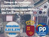 Compromiso cumplido del Presidente López Miras con una inversión de 6 millones de euros para Las Torres de Cotillas