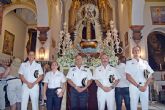 La Talla de la Virgen del Carmen del puente de Triana realiz la procesin marinera por el Guadalquivir
