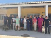 Una colaboracin entre el Ayuntamiento de Murcia y la Fundacin Diagrama permitir a los usuarios de sus centros de da mejorar su salud mental en contacto con los animales