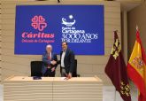El Puerto de Cartagena y C�ritas firman una alianza para impulsar proyectos sociales y reforzar su compromiso con las personas
