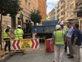 El Ayuntamiento renueva la conduccin de la calle Sagasta con una nueva tecnologa sin zanjas