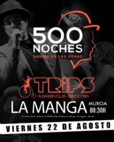 500 Noches presentar en Trips Summer Club
