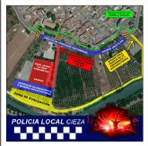 La Polica Local informa a los vecinos del acceso a la Zona Joven del recinto de La Era