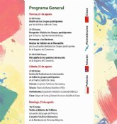Cieza se prepara para dar la bienvenida a los grupos participantes en el 36 Festival Internacional de Folclore en el Segura