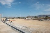 Comienzan las obras de construcción de un aparcamiento en el complejo deportivo